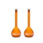 Balon Joje Amber 250 ml Plastik Kapaklı 2 Adet – Laboratuvar Ölçüm Şişesi