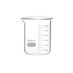 Cam Beher Kısa Form 3000 ml – Isıya Dayanıklı Laboratuvar Beheri