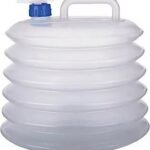 Katlanır Akordiyon Bidon 10 Lt - Plastik Musluklu Taşınabilir Portatif Bidon