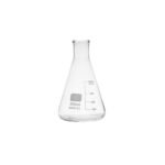 Cam Erlen Dar Boyun 500 ml – Isıya Dayanıklı Laboratuvar Erleni