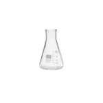 Cam Erlen Dar Boyun 50 ml – Isıya Dayanıklı Laboratuvar Erleni