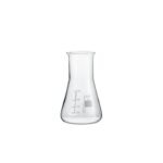 Cam Erlen Geniş Boyun 250 ml – Isıya Dayanıklı Laboratuvar Erleni