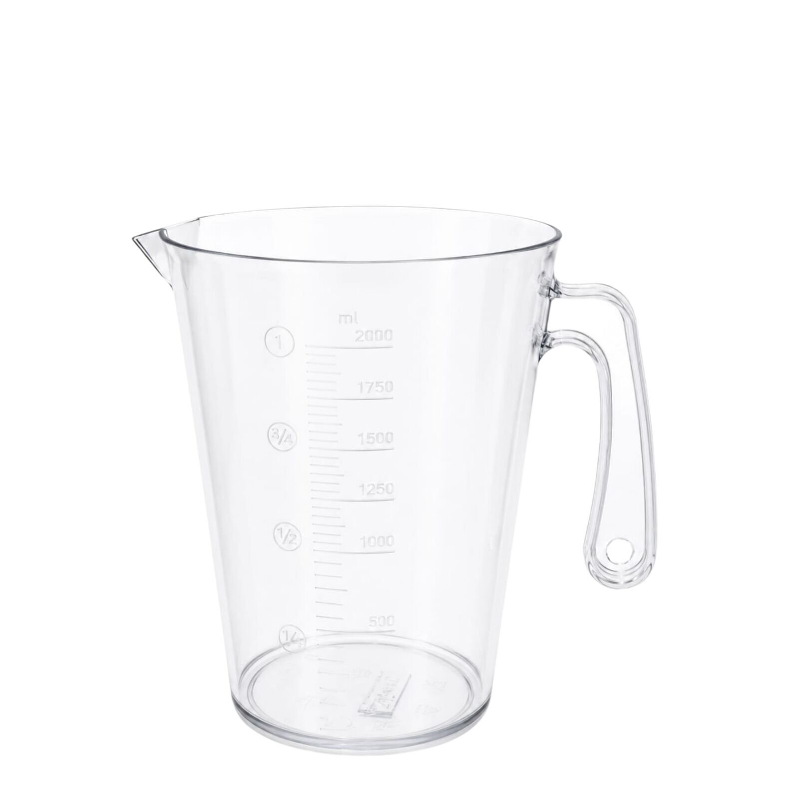 kulplu-beher-2-litre-seffaf-polikarbon-olcu-kabi.jpeg Kulplu Beher 2 Litre – Şeffaf Polikarbon Ölçü Kabı - Görsel 1