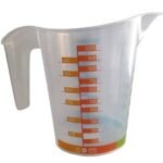Plastik Beher Ölçü Kabı 300 ml – Ölçü Kolaylığı ve Renkli Skala