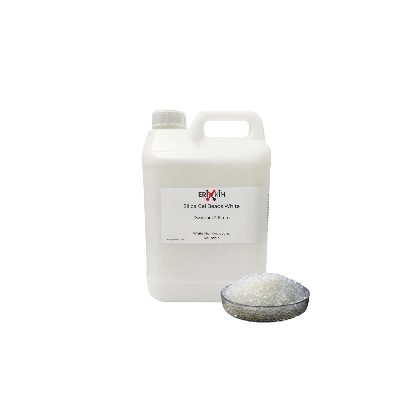 silikajel-beyaz-4kg.jpeg Silikajel Beyaz Nem Alıcı – 4 Kg Granül - Görsel 1