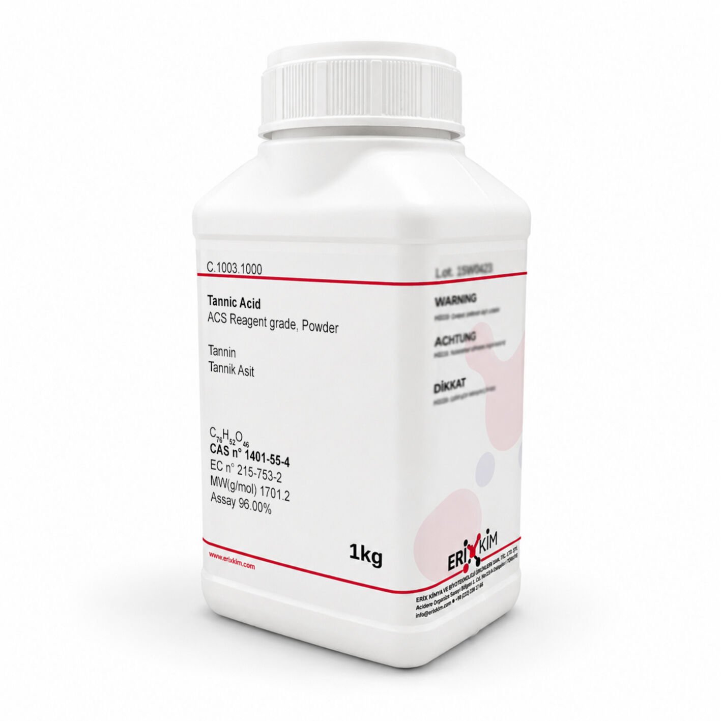 tannic-acid.jpg Tannik Asit 1 Kg – Tannic Acid Powder - Görsel 1
